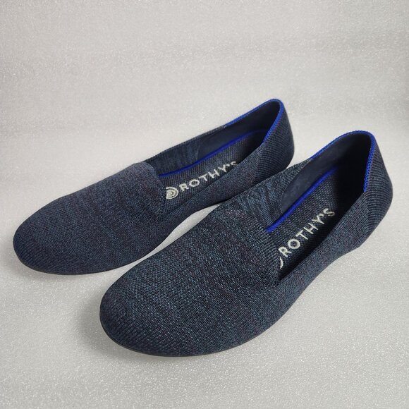 Rothy's Shoes - Rothy's Navy Blue Heather Loafer Size W8.5